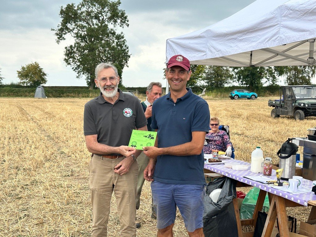 Third place Edward Mewies